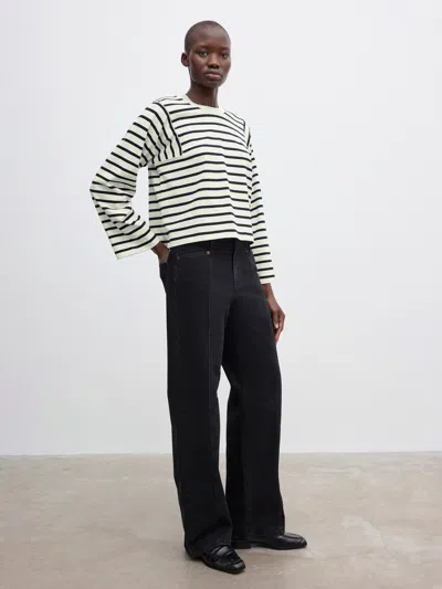 HOUSE OF DAGMAR CROPPED LONG SLEEVE