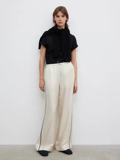 HOUSE OF DAGMAR SILK PYJAMA TROUSERS