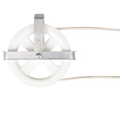 HOUSEHOLD ESSENTIAL S 250 5 IN. CLOTHESLINE PULLEY