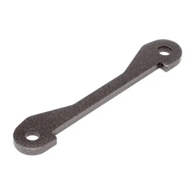 HPI RACING 6 X 70 X 4 MM GUNMETAL REAR LOWER BRACE B FOR BAJA 5SC, D-BOX & BOSS