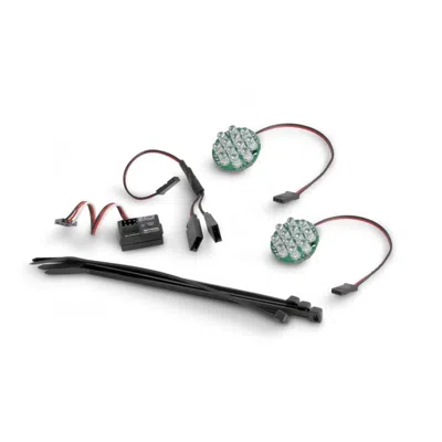 HPI RACING LED LIGHT WITH BATTERY INDICATOR SET - WHITE