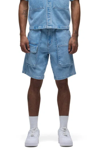 HUDSON HUDSON JEANS INDUSTRY DENIM CARGO SHORTS