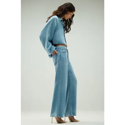 HUDSON HUDSON JEANS ROSIE HIGH-RISE WIDE LEG ANKLE