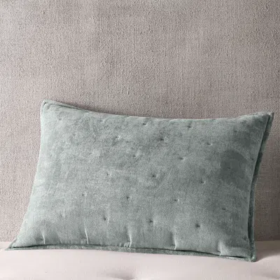 HUDSON PARK COLLECTION TEXTURED CHENILLE QUILTED KING SHAM - EXCLUSIVE