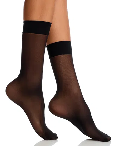 HUE SHEER KNEE-HIGH SOCKS, SET OF 2