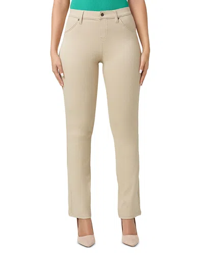 HUE ULTRA SOFT HIGH RISE DENIM BABY BOOTCUT LEGGINGS