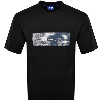 HUGO BLUE HUGO BLUE NAPOLUX T SHIRT BLACK
