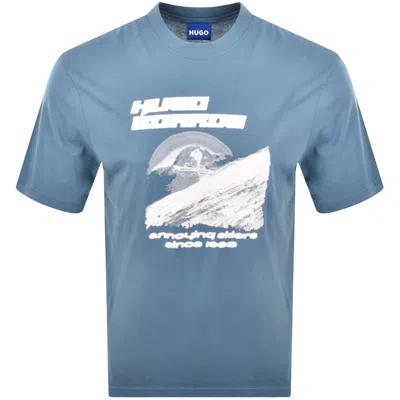 HUGO BLUE HUGO BLUE NAPOLUX T SHIRT BLUE