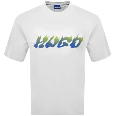 HUGO BLUE HUGO BLUE NAPOLUX T SHIRT WHITE