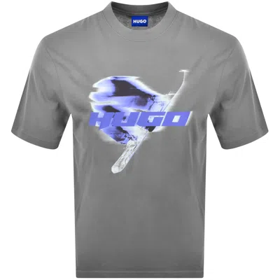 HUGO BLUE HUGO BLUE NAROLIX T SHIRT GREY