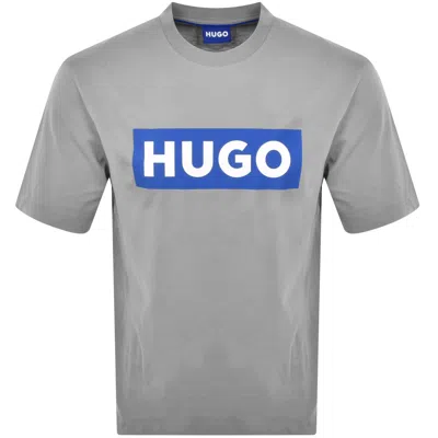 HUGO BLUE HUGO BLUE NICO CREW NECK T SHIRT GREY