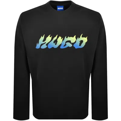 HUGO BLUE HUGO BLUE NIFTERIX SWEATSHIRT BLACK