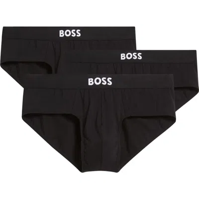 HUGO BOSS BOSS 3-PACK STRETCH COTTON BRIEFS