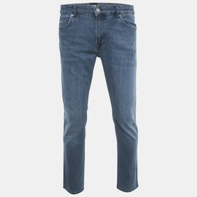 HUGO BOSS BOSS BY HUGO BOSS DARK BLUE DENIM MAINE REGULAR FIT JEANS L