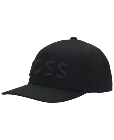 HUGO BOSS BOSS BY HUGO BOSS MEN'S EMBROIDERED LOGO COTTON TWILL CAP