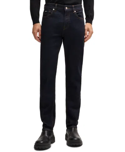 HUGO BOSS BOSS BY HUGO BOSS MEN'S STRETCH DENIM SLIM-FIT JEANS