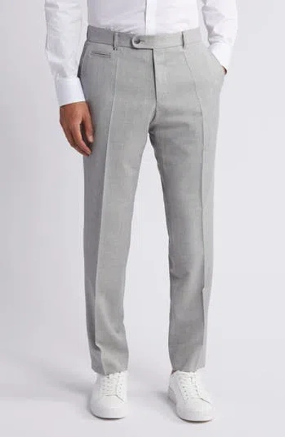 HUGO BOSS BOSS GENIUS SLIM FIT VIRGIN WOOL DRESS PANTS