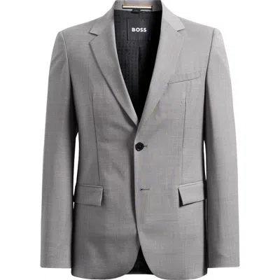 HUGO BOSS BOSS HOUSTON SOLID WOOL SUIT JACKET