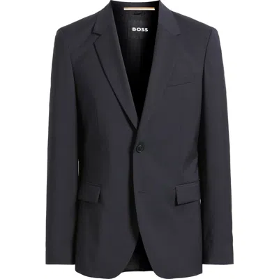 HUGO BOSS BOSS HOUSTON SOLID WOOL SUIT JACKET