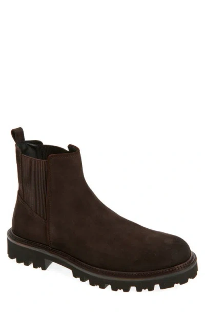 HUGO BOSS BOSS JULIO LUGGED SUEDE CHELSEA BOOT