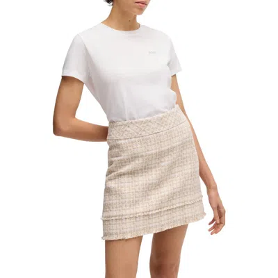 HUGO BOSS BOSS ORANGE ESOGO CREWNECK COTTON T-SHIRT