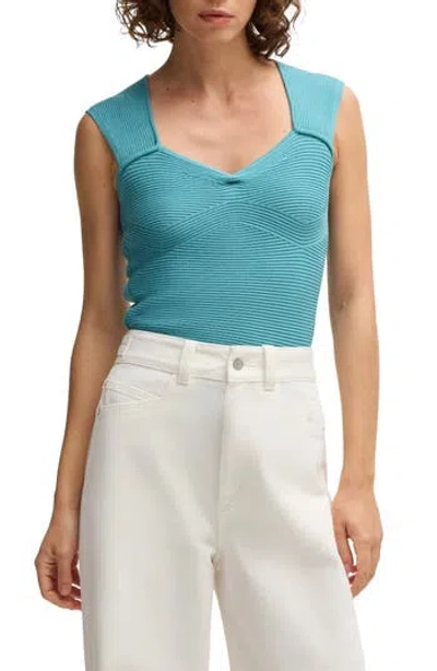 HUGO BOSS BOSS ORANGE FOBERTINO RIB TOP