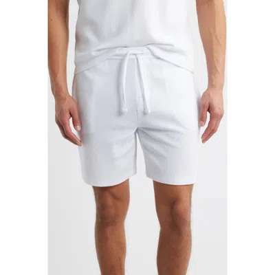 HUGO BOSS BOSS WAFFLE KNIT LOUNGE SHORTS