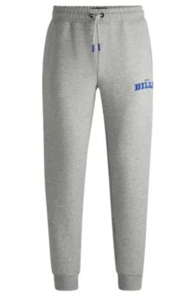 HUGO BOSS BOSS X NFL SIGNATURE-TAPE TRACKSUIT BOTTOMS WITH SPECIAL BRANDING