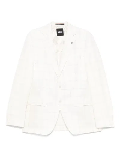 HUGO BOSS CHECKED BLAZER