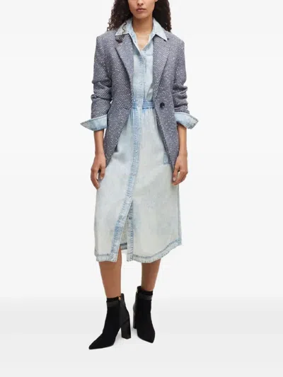 HUGO BOSS DENIM SHIRT DRESS