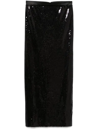 HUGO BOSS ELUXIA MIDI SKIRT