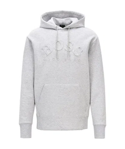 HUGO BOSS EMBROIDERED LOGO SWEATER