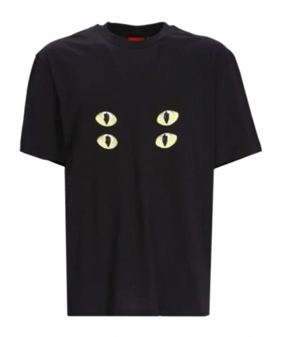 HUGO BOSS GRAPHIC-PRINT COTTON T-SHIRT