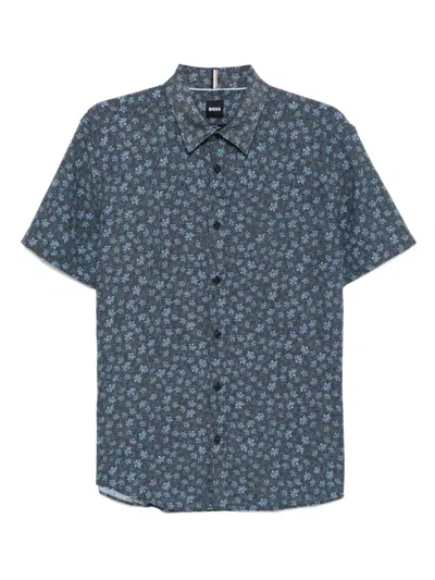 HUGO BOSS GRAPHIC-PRINT SHIRT