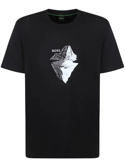 HUGO BOSS GRAPHIC-PRINT T-SHIRT