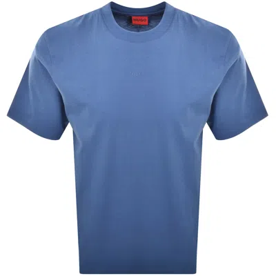 HUGO BOSS HUGO DAPOLINO T SHIRT MEDIUM BLUE