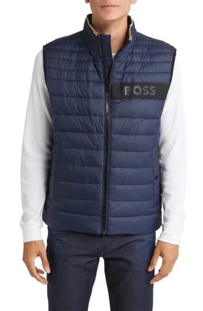 HUGO BOSS HUGO DAROLAN WATER REPELLENT QUILTED VEST