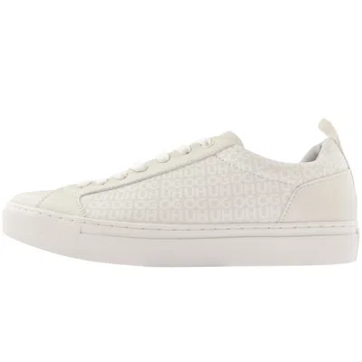 HUGO BOSS HUGO MORRIE TENNIS TRAINERS OFF WHITE
