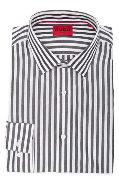 HUGO BOSS HUGO VALERIO MODERN FIT LYOCELL DRESS SHIRT