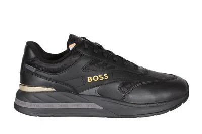 HUGO BOSS HUGO BOSS KURT_RUNN_MNMX MEN’S SNEAKERS IN BLACK 50502901-007