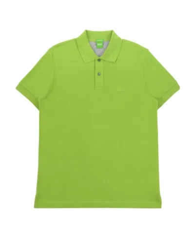 HUGO BOSS LAPEL SHORT-SLEEVED POLO SHIRT