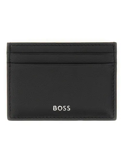 HUGO BOSS LEATHER CARD HOLDER