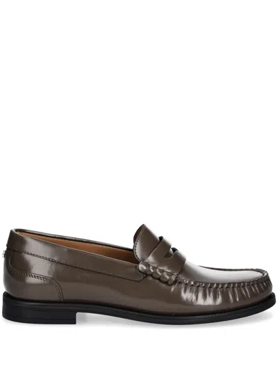 HUGO BOSS LEATHER LOAFERS