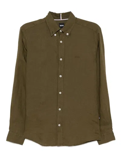 HUGO BOSS LINEN SHIRT