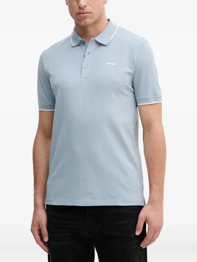 HUGO BOSS LOGO-DETAIL POLO SHIRT