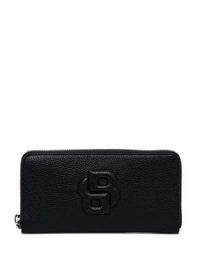 HUGO BOSS LOGO-EMBOSSED WALLET