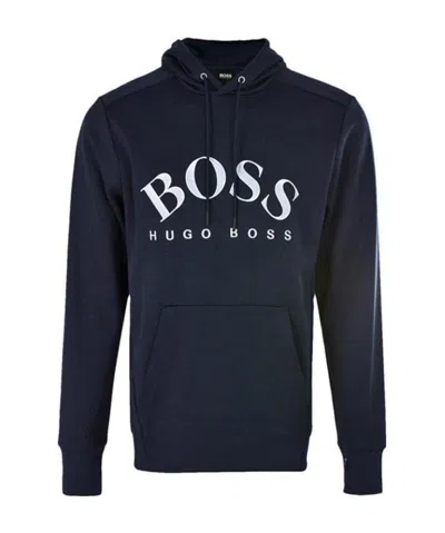 HUGO BOSS LOGO PRINT HOODIE