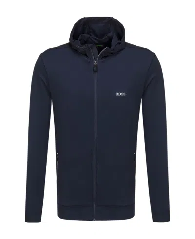 HUGO BOSS LOGO HOODED SWEATER
