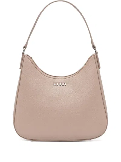 HUGO BOSS LOGO-LETTERING SHOULDER BAG