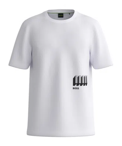HUGO BOSS LOGO PATTERN T-SHIRT